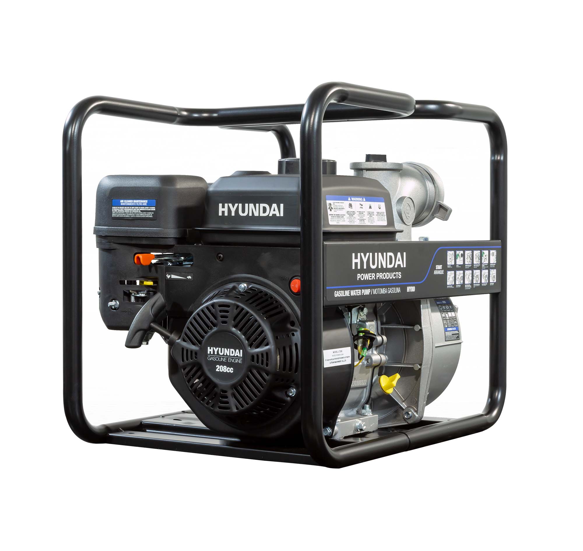 Motobomba gasolina HY80 - Imagen 3