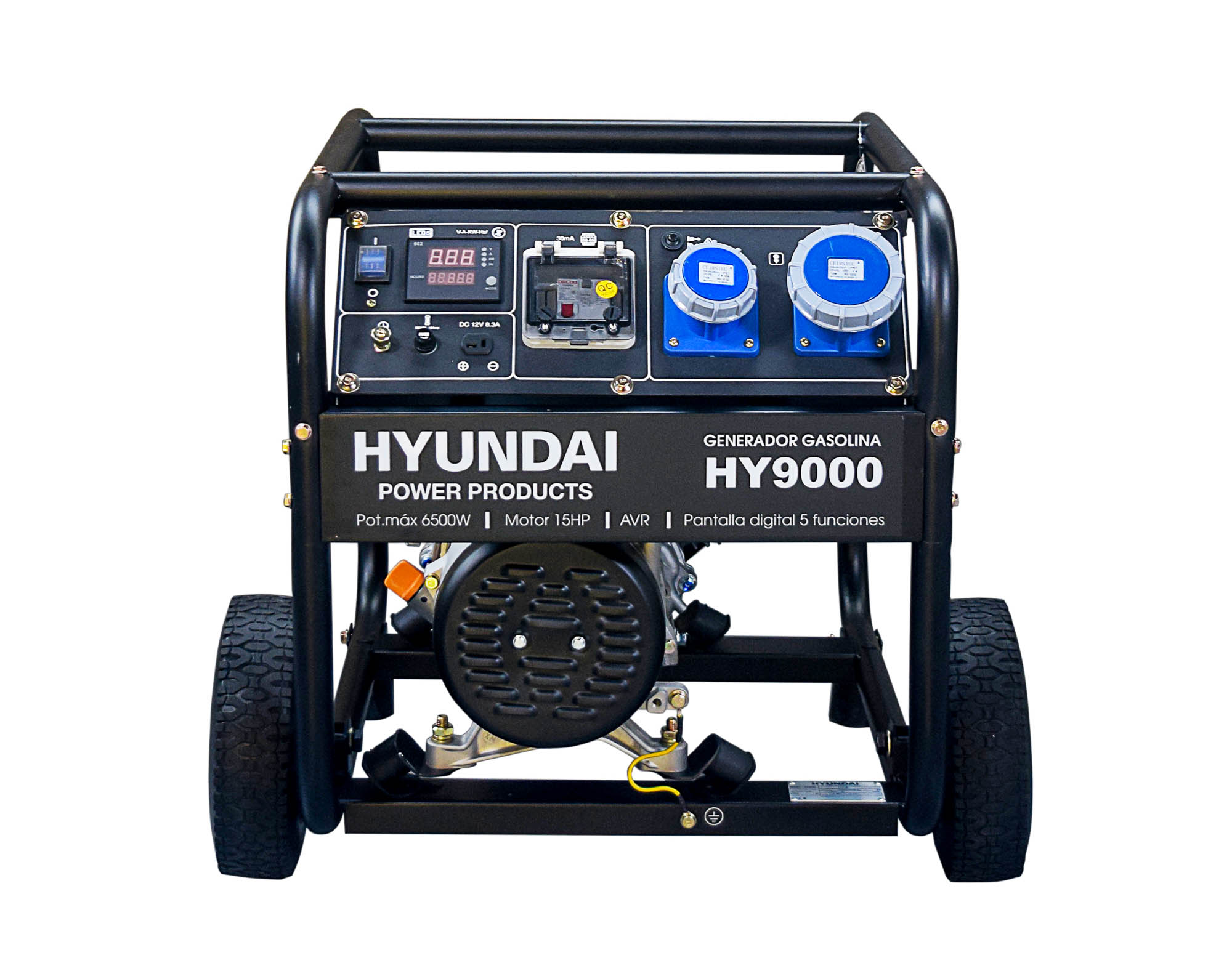 Generador Monofásico Gasolina HY9000K
