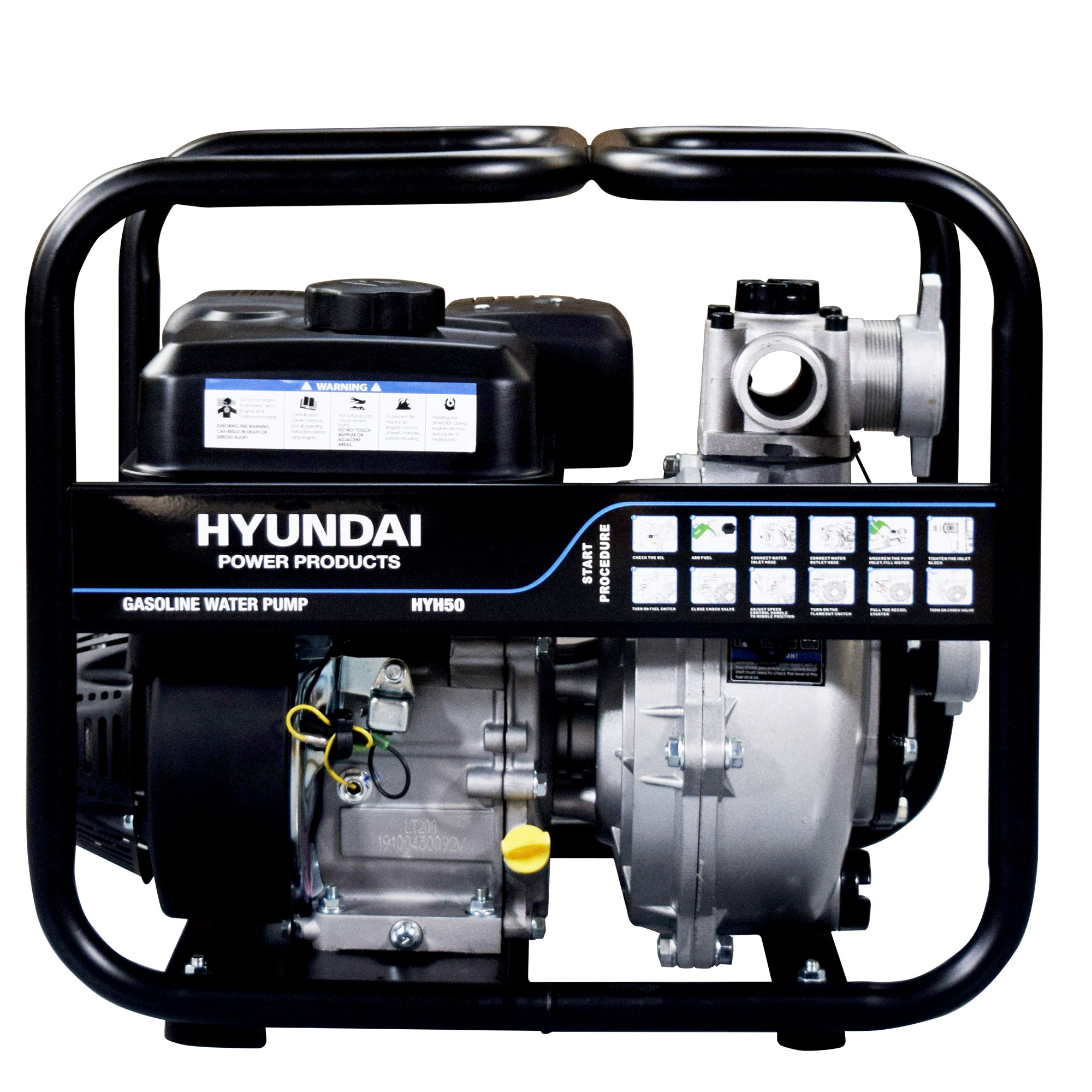 Motobomba gasolina HYH50 - Imagen 3