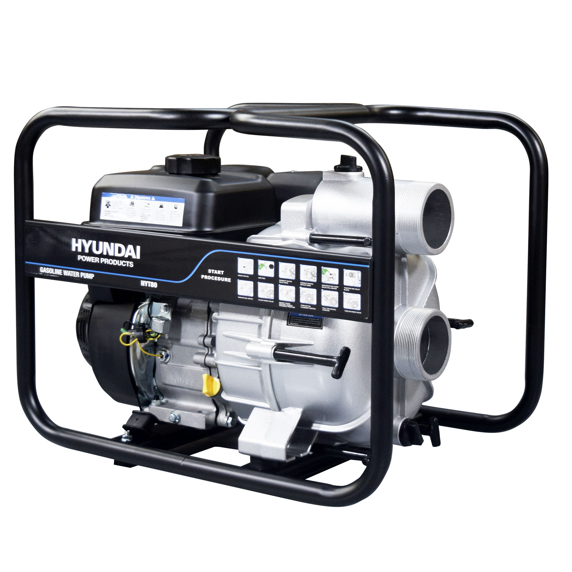 Motobomba gasolina HYT80 - Imagen 2